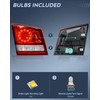 Nilight Taillight Assembly Compatible with 2011 2012 2013 2014 2015