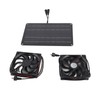 Solar Panel Fan Kit 15W 12V Exhaust Fan with 4.9ft
