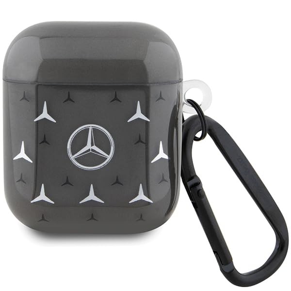 Mercedes MEA28DPMGS Case for AirPods 1/2 Cover Black Large Star