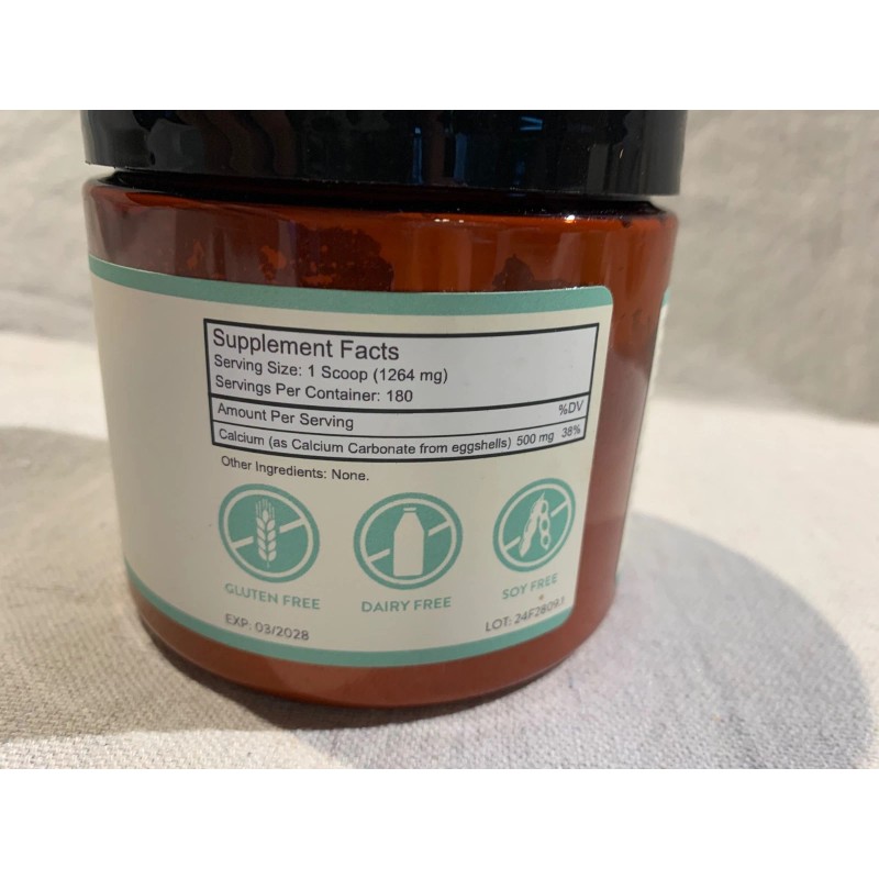 Forefront Health Eggshell Calcium Restore Micronized Powder. 8 oz. New