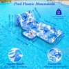 MoKo Inflatable Pool Floats Adult - Pool Floaties Lounger Floats