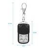 FTVOGUE Universal Wireless Alarm Remote Control Key Fob for Car