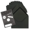 NEUSER PAPIER 50x Kraft paper envelopes DIN C6 black -