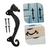 Mipcase Cabinet Handle Elegant Cast Drawer Pull for Furniture Durable