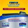 Rain-X 22 inches 5079279-2 Latitude 2-in-1 Water Repellency Wiper Blade
