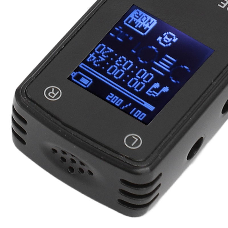 Digital Voice Recorder Noise Reduction 220mAh MP3 Player Recorder Portable