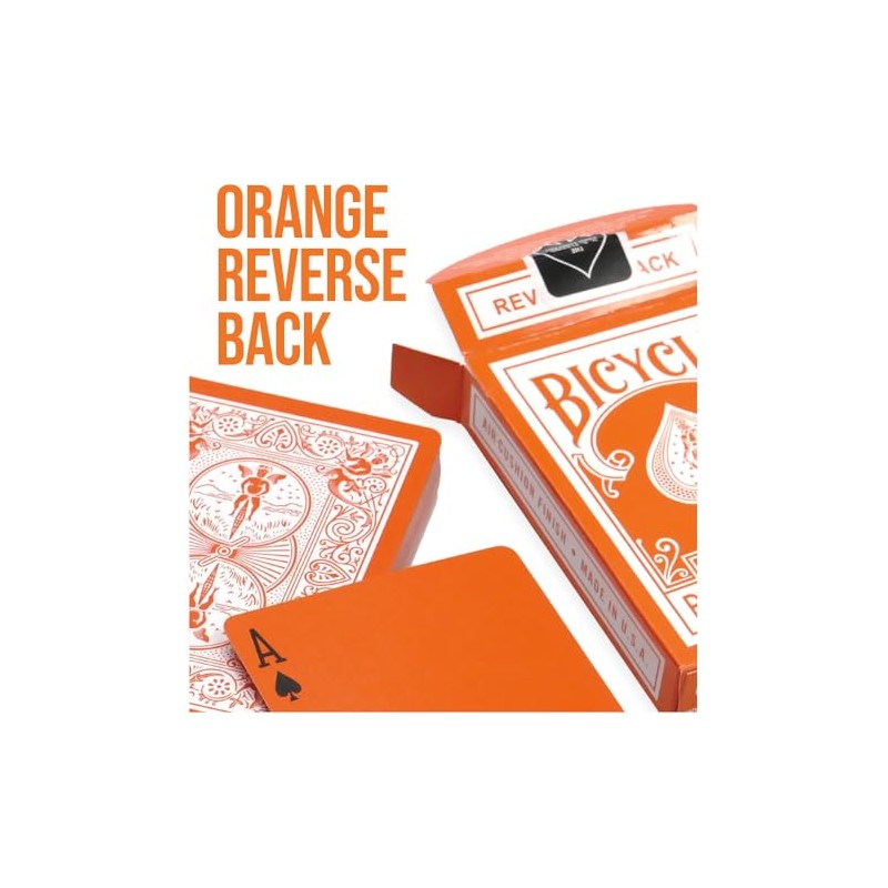 Magic Makers - Baraja para Bicicleta (Naranja)