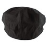 Morehats Plain Newsboy Cap Gatsby Golf Hat - Black (Large)