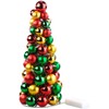 Britesta Bauble Christmas tree: set of 2 LED illuminated Christmas
