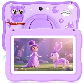 Kids Tablets 7inch Toddler Tablet for Kid, Children Tablet for Toddlers with Parental Controls, Camera, Shockproof Case, Kids Learning Apps Pre-Installed Kid’s Educational Tablets for Boys Girls