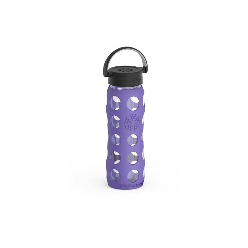 LIFEFACTORY 22oz Classic Cap Bottle Royal Purple
