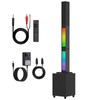 ROXAAN Bluetooth Tower Speaker with Subwoofer, Detachable Soundbars & RGB