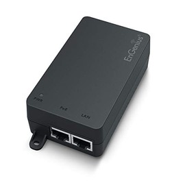 EnGenius Technologies 802.3at/af Gigabit PoE+ Injector Features up to 30 Watts of Output Power for Distances up to 100M, Plug-n-Play, Auto Detects Power (EPA5006GAT)