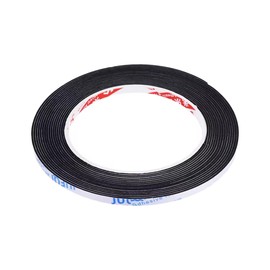 Audio Fan Sealing Foam Tape Single Sided Weatherstriping Door Seal Strip for Window Door Insulation Black Width 5mm Thickness About 1mm Length 5m
