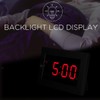 Timegyro Digital Wall Clock Battery Operated - LED Display Digital