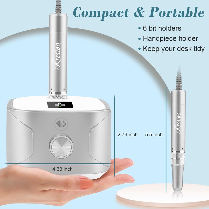 Kredioo Nail Cutter for Gel Nails and Acrylic Nails 35000