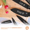 MasterChef Kitchen Knife Set with Covers, 6 Professional Chef Knives
