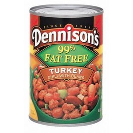 Dennison's, 99% Fat Free, Turkey Chili with Beans, 15oz Can (Pack of 8)