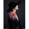 Cunno 8 Pcs Feather Flower Brooch Pins, Lapel Brooch for