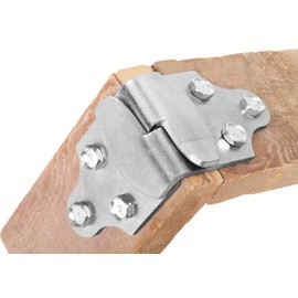 8 Pc Stake Trailer Rack Corner Connector Body Utility Wood Side Bracket Panel Gate Side Latch