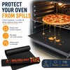 2PCS 32x50CM Heavy-Duty Premium Oven Liner, Oven Liners for Bottom