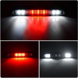 LED 3rd Third Brake Light High Mount Stop light Tail Rear Center Cab Roof Tail Cargo Lamp Compatible with Ford 92-96 Bronco 94-96 F150 94-97 F250 F350