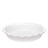 Emile Henry Made In France 9 Inch Pie Dish, White