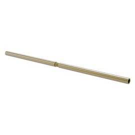 Allied Brass SR-72 72 Inch Shower Curtain Rod, Satin Brass