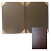 kawauso Certificate Holder, a4 File Menu, Bi-Fold, PU Leather, Holds