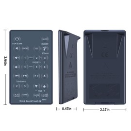 TCNOUMT Replacement Remote Control for Bose Wave Soundtouch Music System, Compatible with Bose Wave Radio System Series IV 417788-WR 417788-WMS