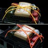 Pack of 20 Bungee Cords with Hooks, Latex Elastic Cords,