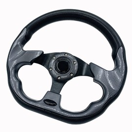 Universal Golf Cart Steering Wheel for EZGO RXV & TXT, Club Car DS and Club Car Precedent EZGO Yamaha Golf Car Accessories