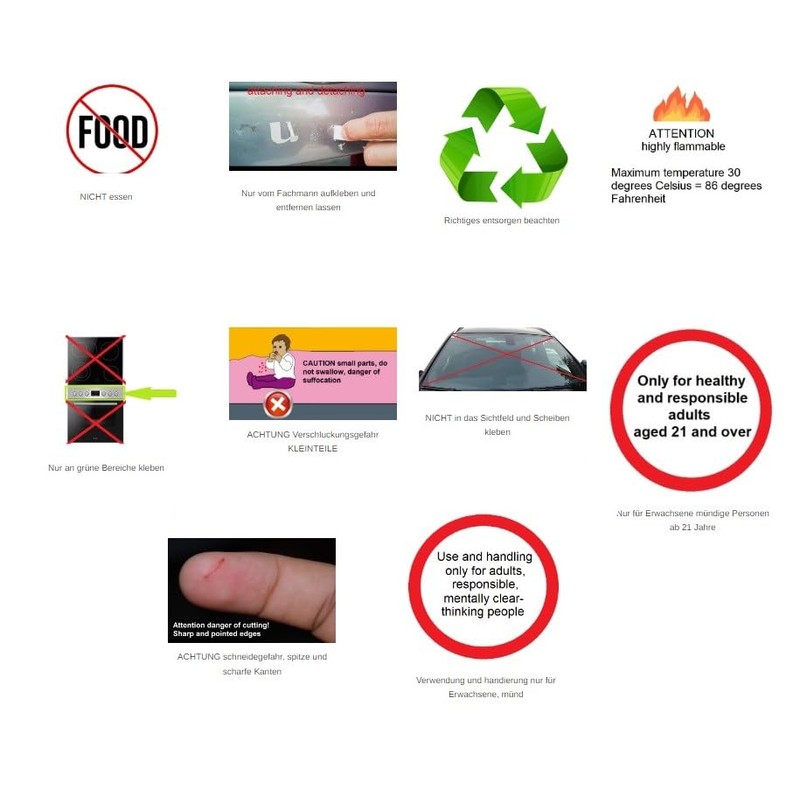 Newspaper Sticker Decal (RPt 7/1) (19 x 4 cm)