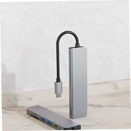 OSALADI USB Hub Adapter Pd Fast Charging Compatible and More Portable Data Hub for Easy USB Expansion and High-Speed Data Transfer