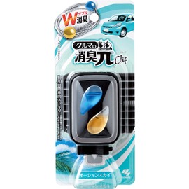 消臭元 クリップ オーシャンスカイ 消臭芳香剤 クルマ用 4.6ml