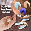 Customizable 3D Printed Fortune Cookies! - Color: White