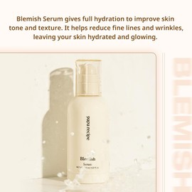 Papa Recipe [Papa Recipe] Blemish Serum 150ml, 5.07 Fl Oz|Moisturizing Hydrating Skin Serum, Facial Skin Care, Bakuchiol Dewy Looking Skin, Smooth Skin Texture for Sensitive Skin|Korean Skin Care, Large Volume, Galactomyces Ferment Filtrate Hyaluronic Acid