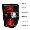 ALTEZZA TAIL LIGHT BLACK Made for and Compatible with 93-97