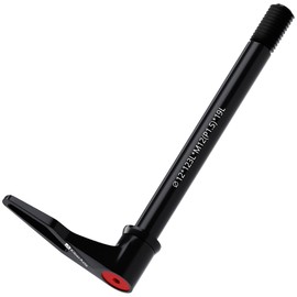 12mm Quick Release Thru Axles for Bike Forks and Rear Shock, Mountain and Road Bike Aluminum Alloy Hubs Adapter Axle with Adjustable Revolve Handle, Thread Pitch: 1.5 mm/Length: 123mm