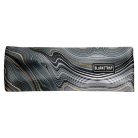 BLACKSTRAP Snowbird Dual Layer Headband, Adult Unisex, One Size Fits All, 100% Upcycled Fabric, Geode Black