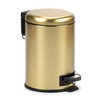 TATAY Cosmetic Bin with Stainless Steel Pedal, 3L Capacity, Removable
