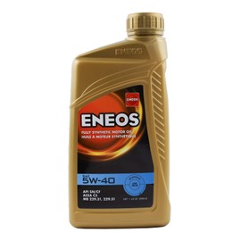ENEOS 5W-40 Fully Synthetic Motor Oil, API SN/CF, ACEA C3, 1 Qt
