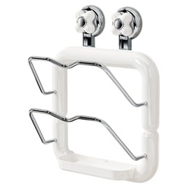 Pot Lid Organizer for Cabinet | 2-Tier Anti-Slip Pan Lid Organizer - Reusable Pot and Pan Rack, Lid Holder Organizer for Cabinet Door/Wall Pot Lids