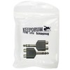 Keepdrum ADA062 Stereo Audio Adapter RCA Female to 6.3 mm