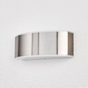 Lindby 'Pacon' (Splash-proof (Modern) in Aluminium Stainless Steel (1 Bulb,