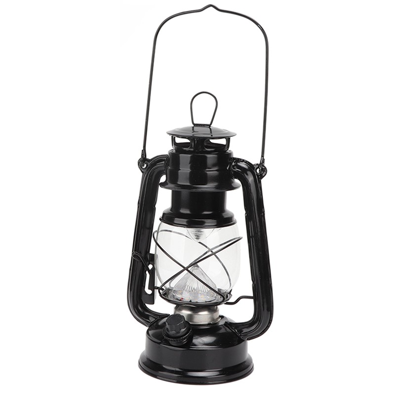Vintage Camping Lantern 24h Battery Life USB Charging Detachable Lampshade