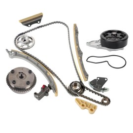 WINBEST Timing Chain Kit VVT Sprocket Water Pump Compatible with 2004-2008 for Acura TSX 2.4L