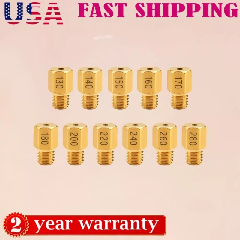 RURPAAUTO 42Pc Carburetor Jet Kit for Mikuni Main Pilot Slow