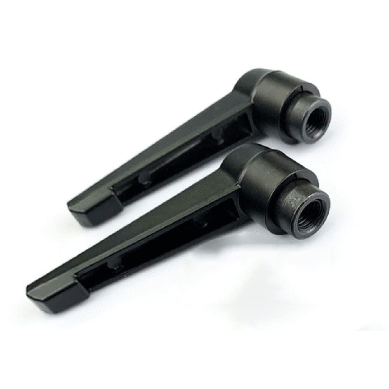 Anawakia 4pcs Handle Adjustable Clamping Lever Thread Push Button Ratchet