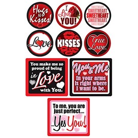 VALENTINE'S DAY COOKIE TALK COOKIE PLATTERS WITH MESSAGES (ROMANTIC THEME)